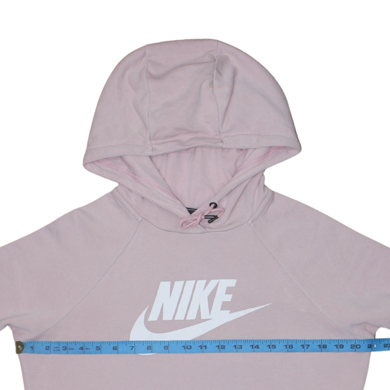 Womens UK Size S Nike Pink Pullover Hoodie