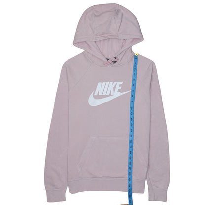 Womens UK Size S Nike Pink Pullover Hoodie