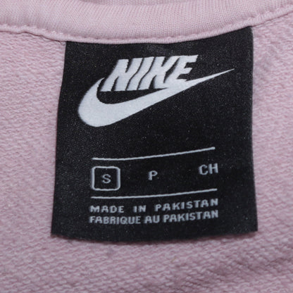 Womens UK Size S Nike Pink Pullover Hoodie