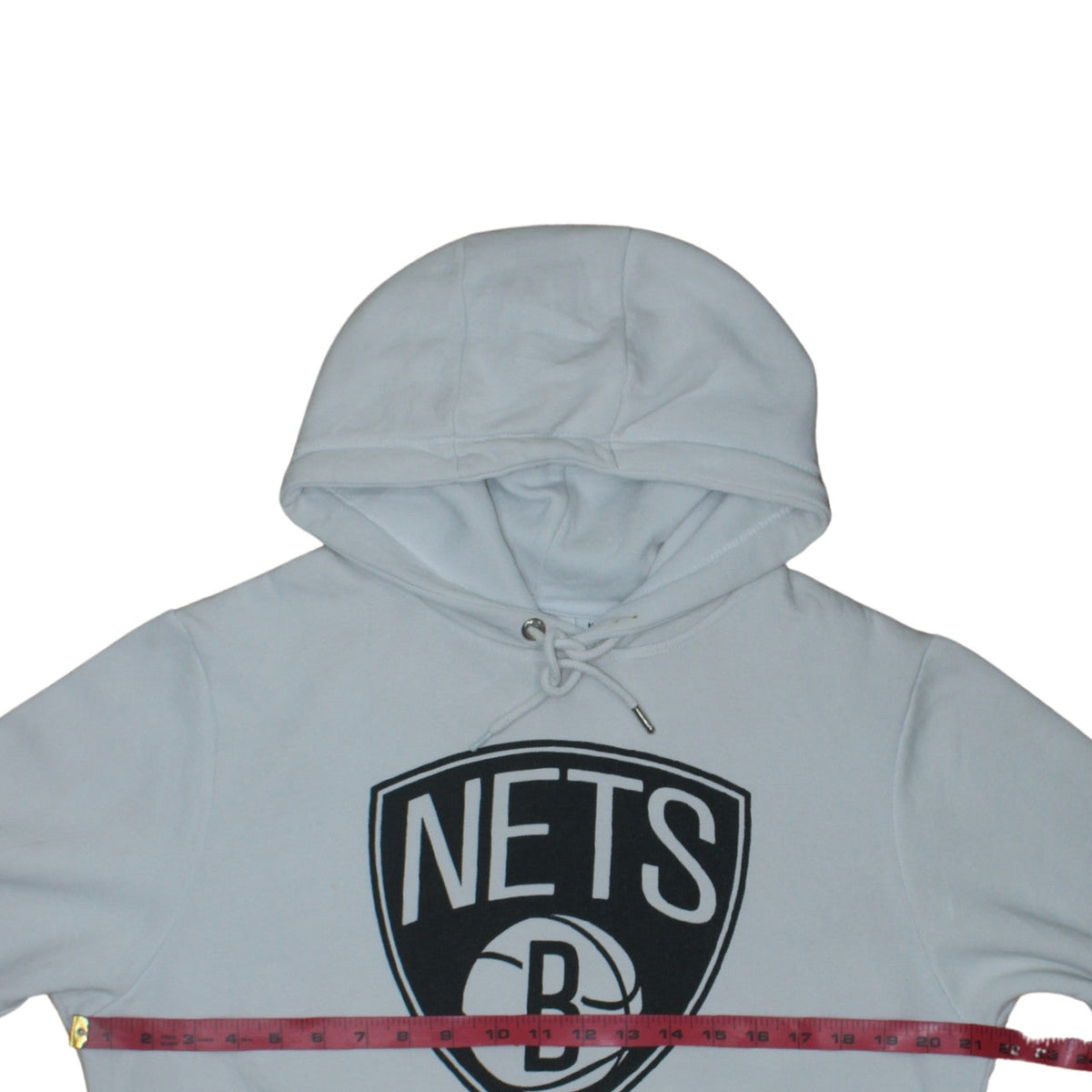 Mens UK Size M Primark White Pullover Hoodie