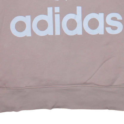 Womens UK Size 16 adidas Pink Pullover Hoodie