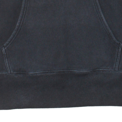Mens UK Size L Champion Black 1/2 Zip Hoodie