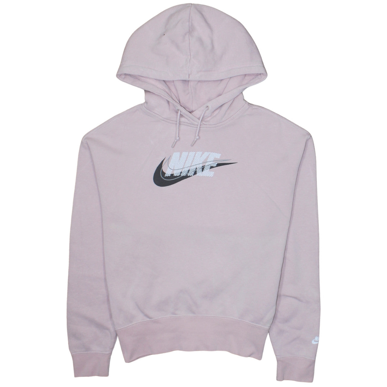 Womens UK Size XS Nike Pink Pullover Hoodie