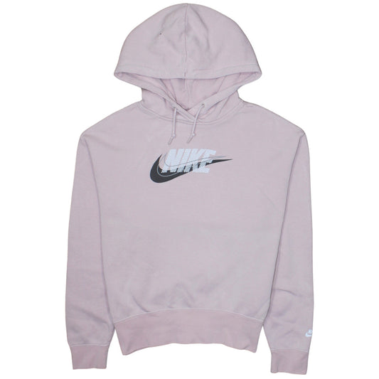Womens UK Size XS Nike Pink Pullover Hoodie