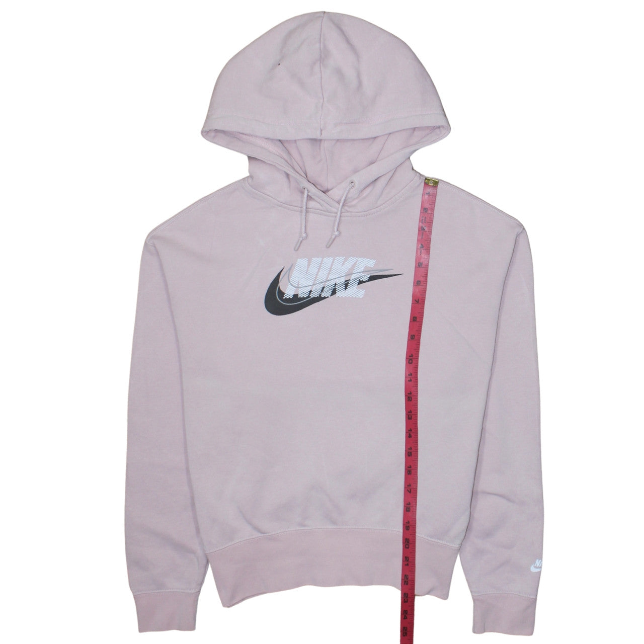 Womens UK Size XS Nike Pink Pullover Hoodie