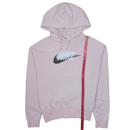 Womens UK Size XS Nike Pink Pullover Hoodie