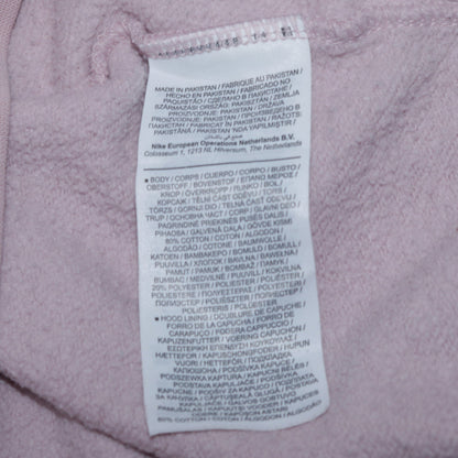 Womens UK Size XS Nike Pink Pullover Hoodie