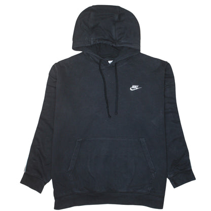 Womens UK Size M Nike Black Pullover Hoodie