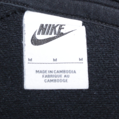 Womens UK Size M Nike Black Pullover Hoodie