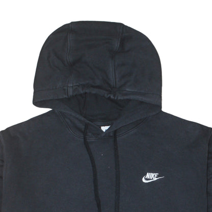 Womens UK Size M Nike Black Pullover Hoodie