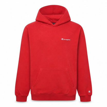 Mens UK Size L Champion Red Pullover Hoodie