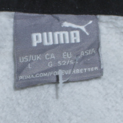 Mens UK Size L PUMA Grey Pullover Hoodie