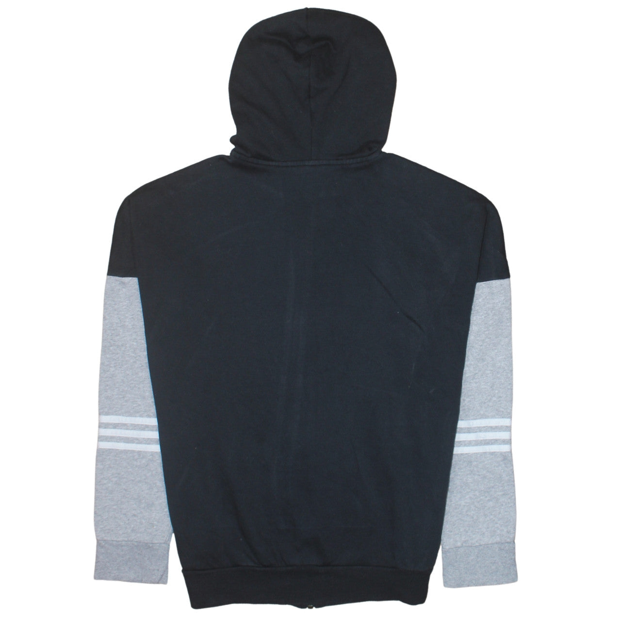 Womens UK Size 18 adidas Black Full Zip Hoodie