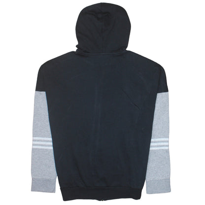 Womens UK Size 18 adidas Black Full Zip Hoodie