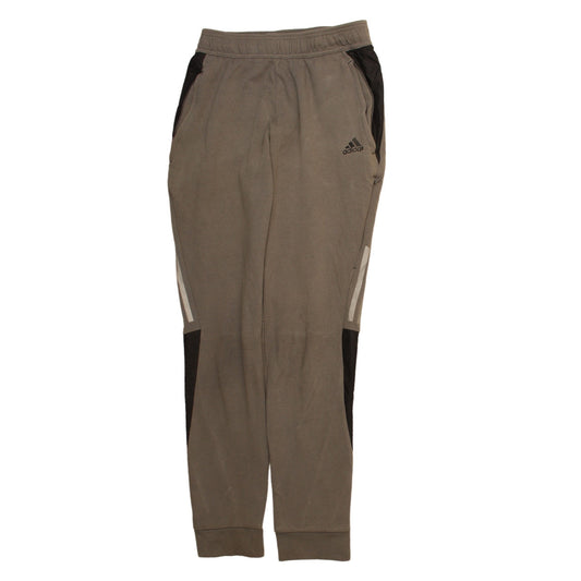 Mens UK Size S adidas Regular Fit Jogger Beige Trousers