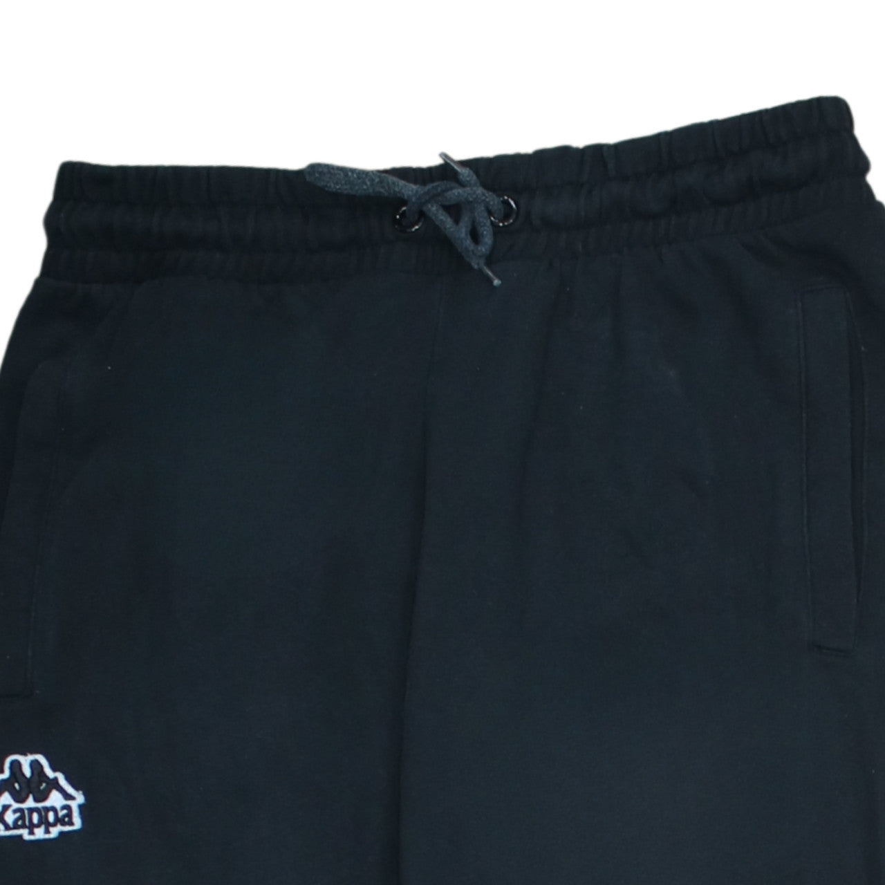 Mens UK Size S Kappa Regular Fit Jogger Black Trousers