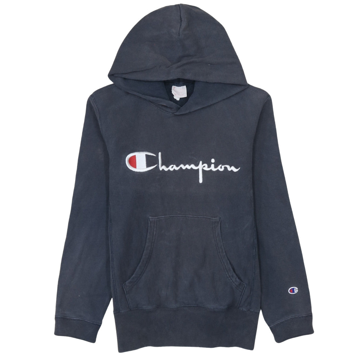 Mens UK Size M Champion Blue Pullover Hoodie