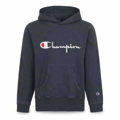 Mens UK Size M Champion Blue Pullover Hoodie