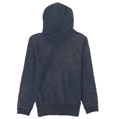 Mens UK Size M Champion Blue Pullover Hoodie