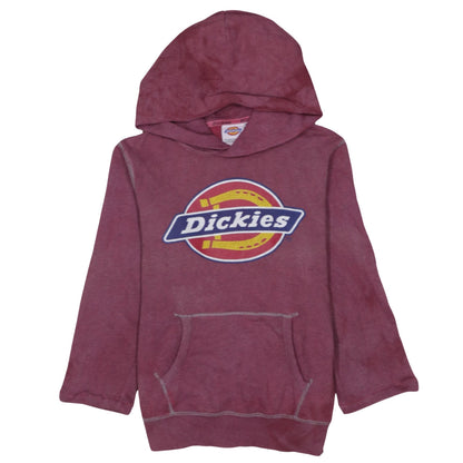 Womens UK Size M Dickies Red Pullover Hoodie