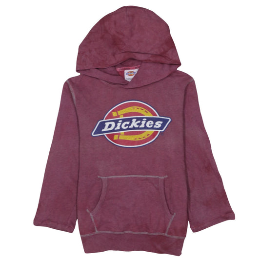 Womens UK Size M Dickies Red Pullover Hoodie