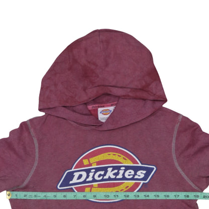 Womens UK Size M Dickies Red Pullover Hoodie
