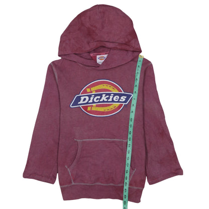 Womens UK Size M Dickies Red Pullover Hoodie