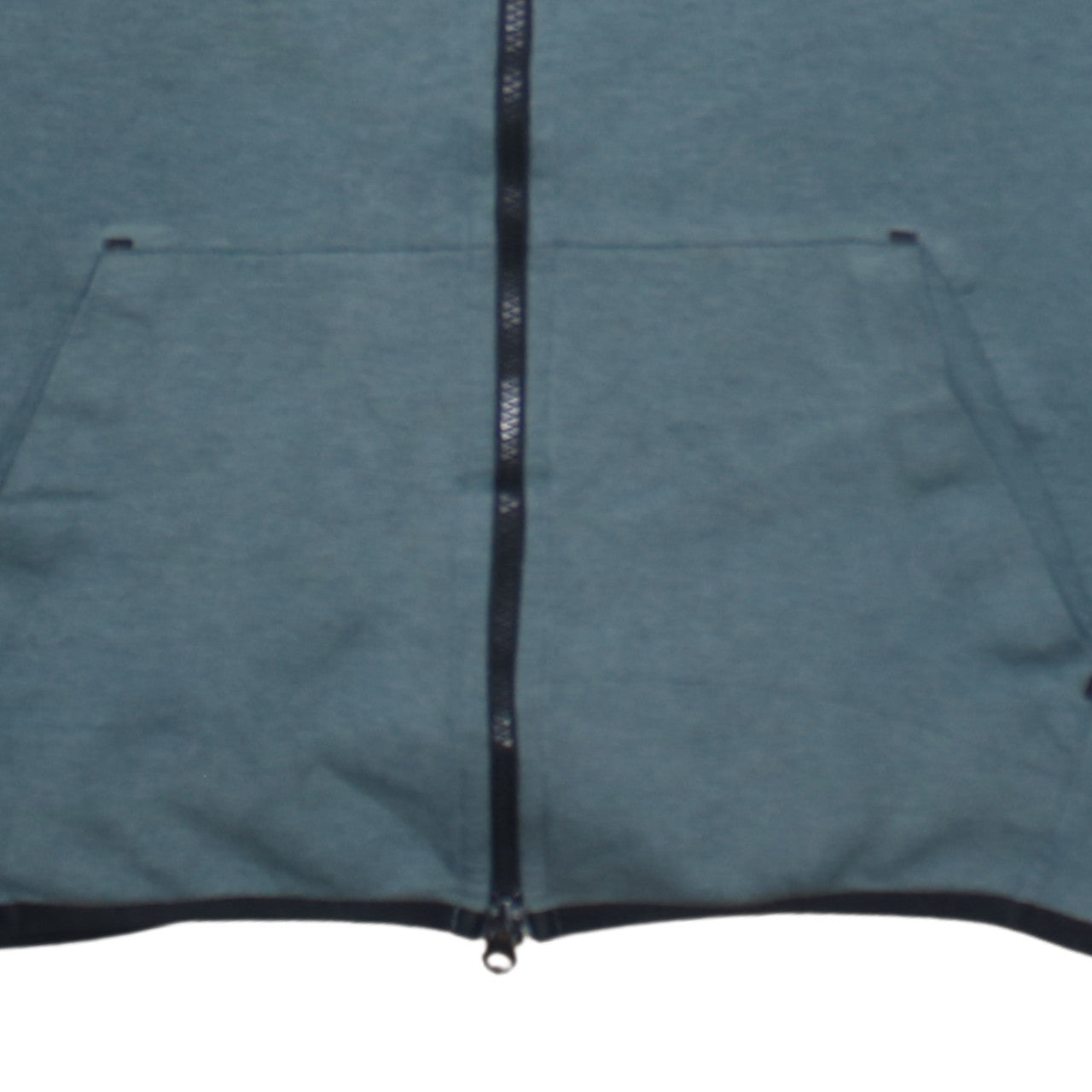Mens UK Size L Nike Green Full Zip Hoodie