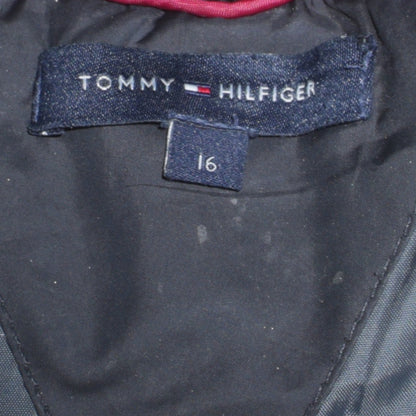 Womens UK Size 16 Tommy Hilfiger Black Puffer Jacket