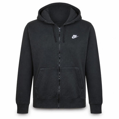 Womens UK Size L Nike Black Full Zip Hoodie