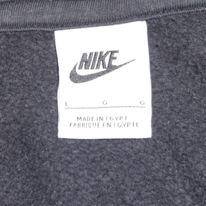 Womens UK Size L Nike Black Full Zip Hoodie
