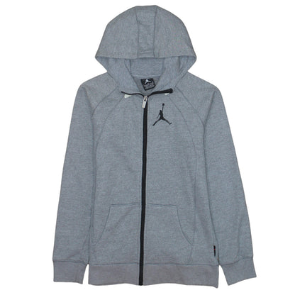 Boys UK Size 12-13 Years Jordan Grey Full Zip Hoodie