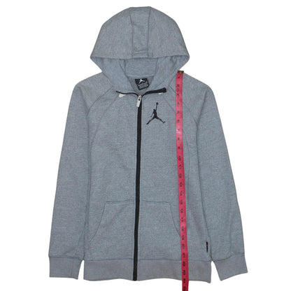 Boys UK Size 12-13 Years Jordan Grey Full Zip Hoodie