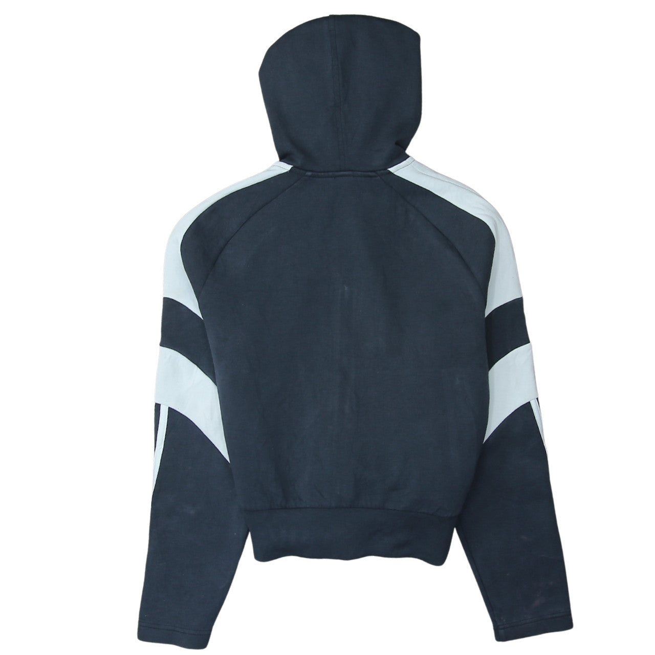 Womens UK Size 12 adidas Black Full Zip Hoodie
