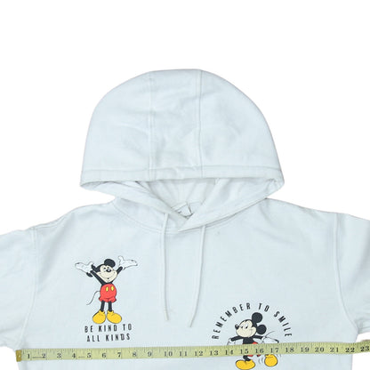 Womens UK Size 12/14 Primark White Pullover Hoodie