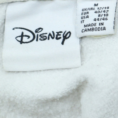 Womens UK Size 12/14 Primark White Pullover Hoodie