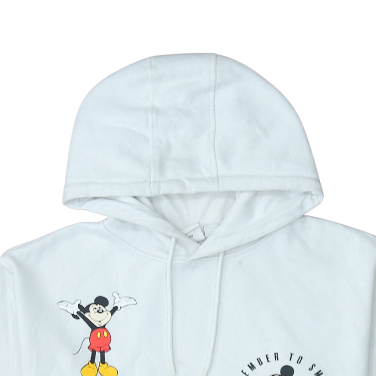 Womens UK Size 12/14 Primark White Pullover Hoodie
