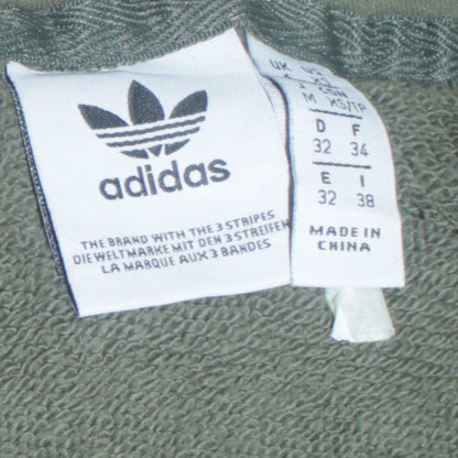 Womens UK Size XS adidas Green Pullover Hoodie