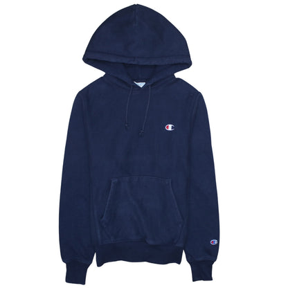 Mens UK Size XS Champion Blue Pullover Hoodie