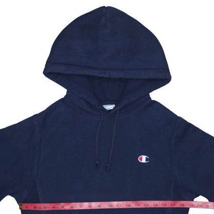 Mens UK Size XS Champion Blue Pullover Hoodie