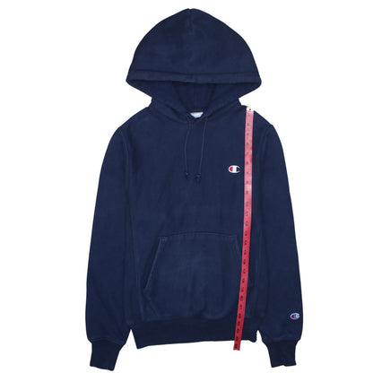 Mens UK Size XS Champion Blue Pullover Hoodie