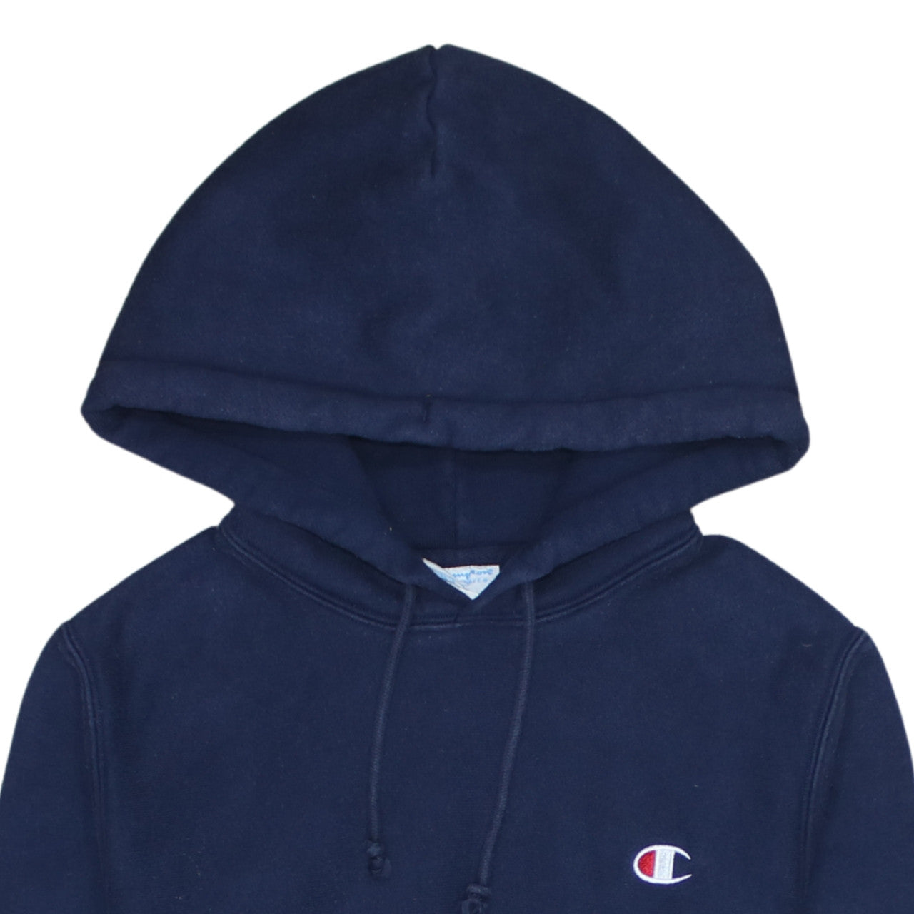 Mens UK Size XS Champion Blue Pullover Hoodie