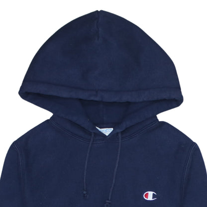 Mens UK Size XS Champion Blue Pullover Hoodie