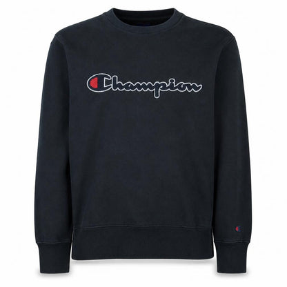 Mens UK Size S Champion Black Pullover Sweatshirt