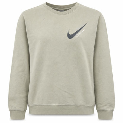 Womens UK Size M Nike Beige Pullover Sweatshirt
