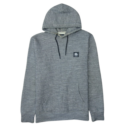 Mens UK Size XL Quiksilver Grey Pullover Hoodie