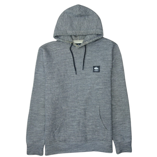 Mens UK Size XL Quiksilver Grey Pullover Hoodie
