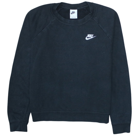 Mens UK Size S Nike Black Pullover Sweatshirt