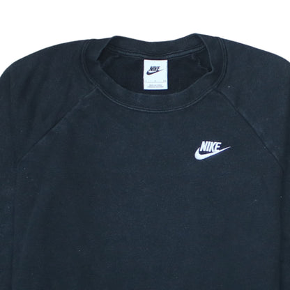 Mens UK Size S Nike Black Pullover Sweatshirt