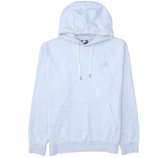 Womens UK Size M Nike Grey Pullover Hoodie